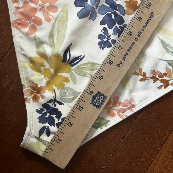 CUPSHE one piece swim tropical floral print - Picture 3 of 6